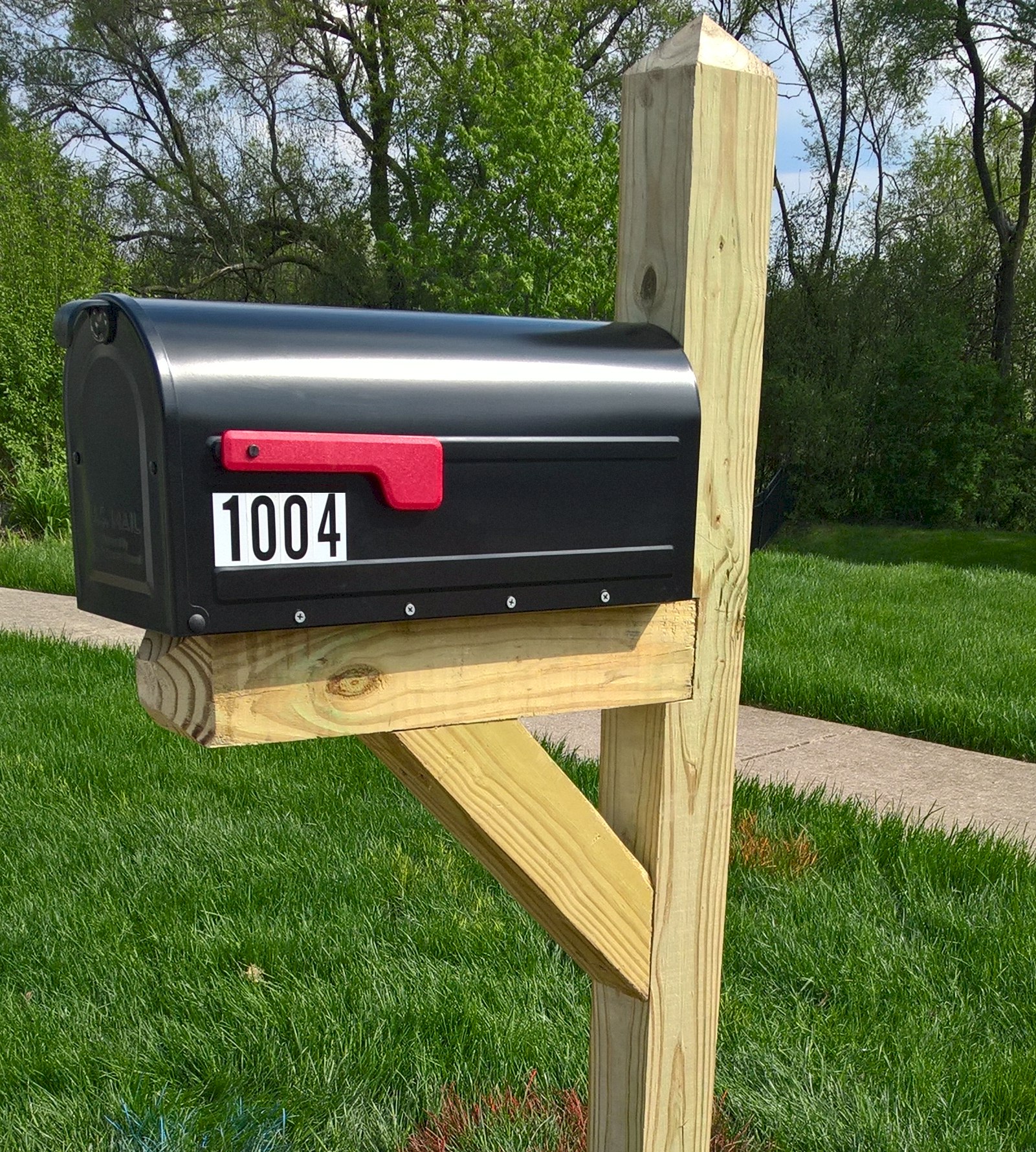 How To Install Mailbox On Existing Post at Bradley Roman blog