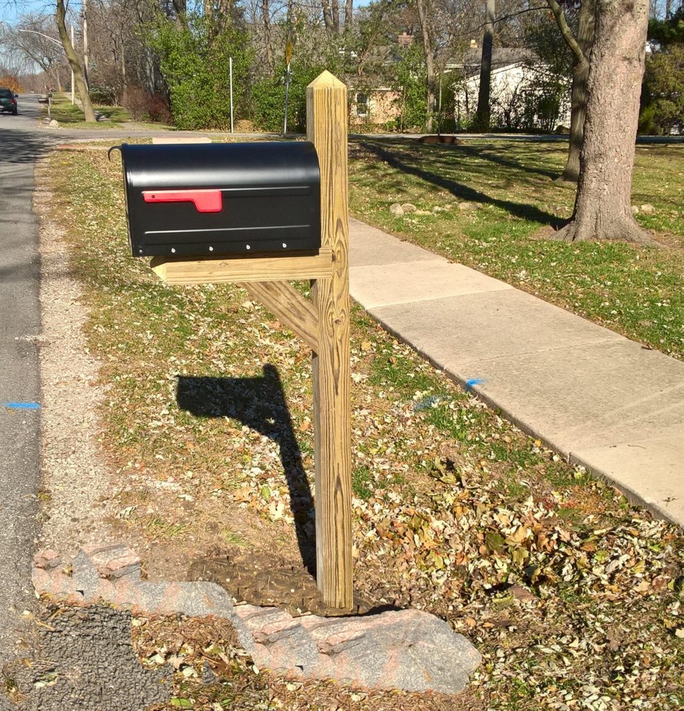 Mailbox And Mailbox Post at Lloyd Gonzalez blog